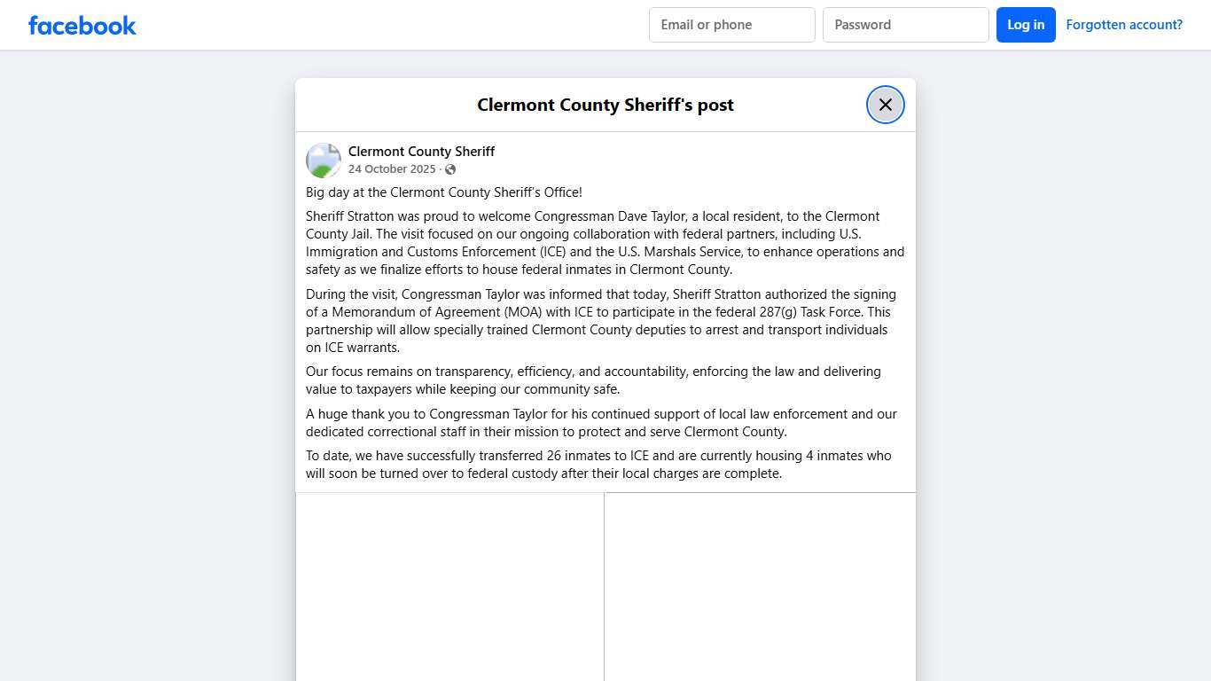 Big day at the Clermont County... - Clermont County Sheriff Facebook